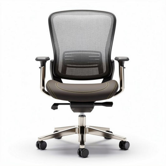 Mesh office chair with adjustable height and ergonomic design 60 x 60 x 100cm